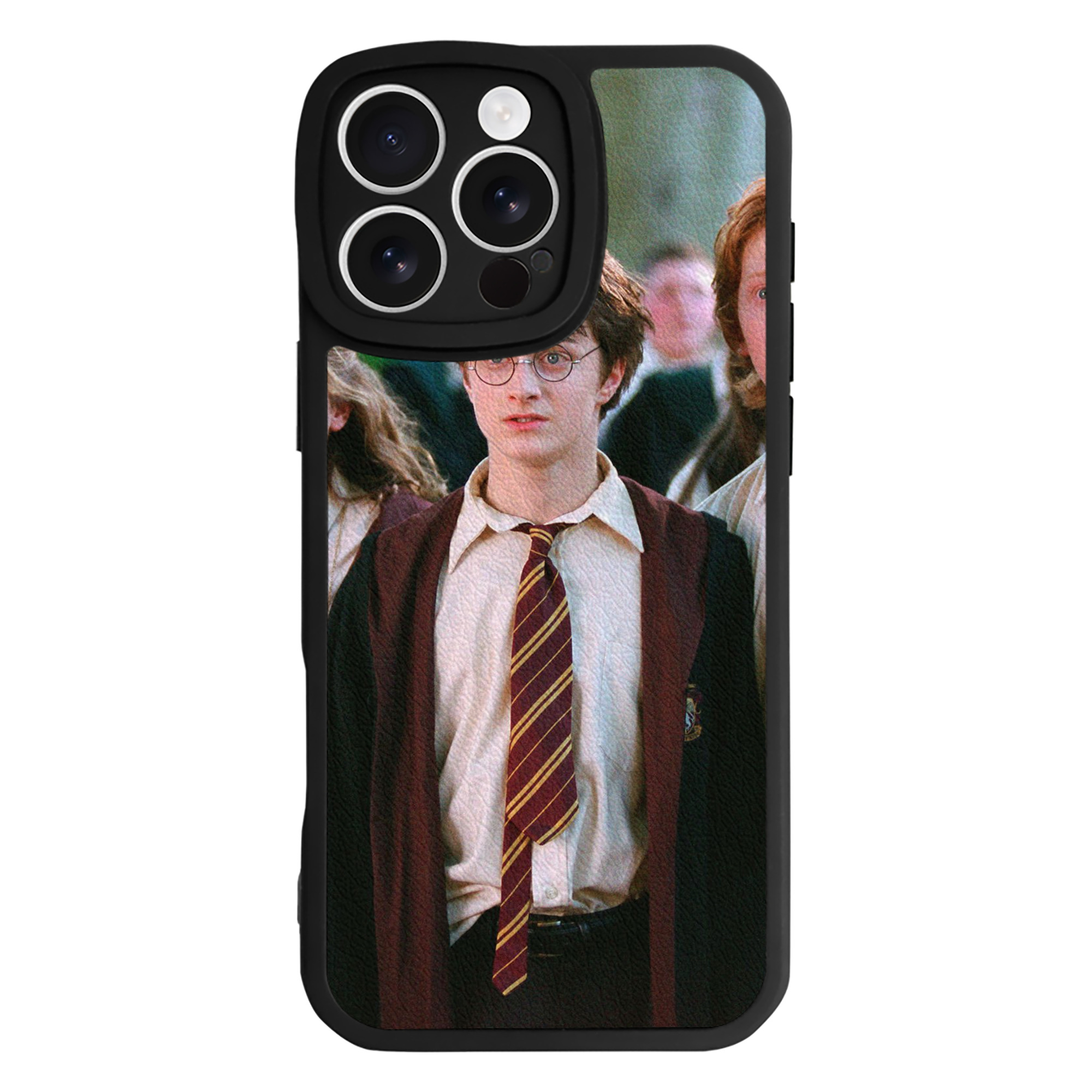 （画像用） Harry Potter ハリー・ポッターシリーズ 【iPhone 16シリーズ対応】シリコンスマホケース（レザー調） 材質：シリコン